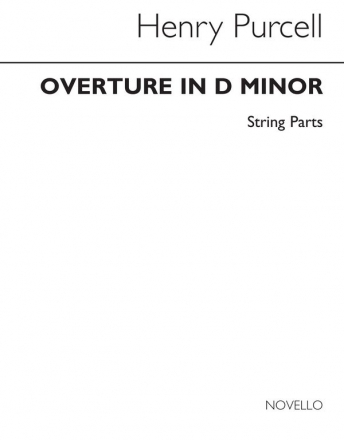 Overture d minor for strings and bc string parts (+bc)   K o p i e