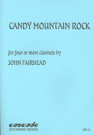 Candy Mountain Rock for 4 clarinets (ensemble) score and parts