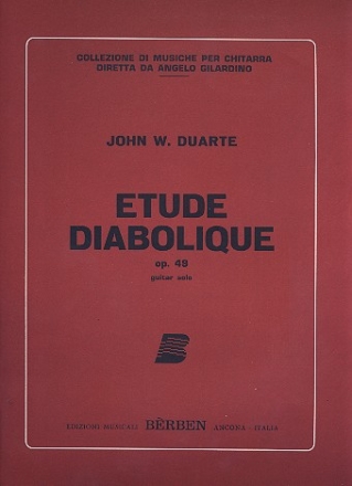 tude diabolique op.49 pour guitare