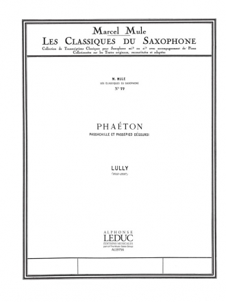 Phaton fr Tenorsaxophon und Klavier