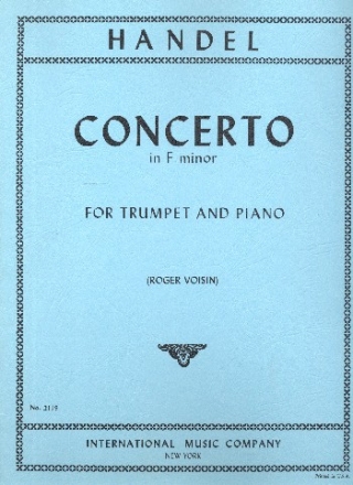 Concerto f minor for trumpet and piano