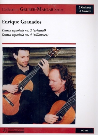 2 danzas espanolas fr 2 Gitarren Partitur und Stimmen