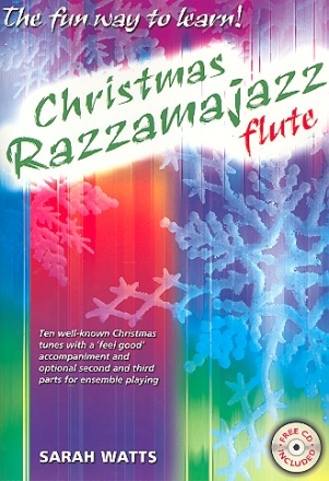 Christmas Razzamajazz (+CD) for 1-3 flutes and piano