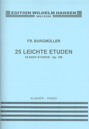 25 leichte Etden op.100 fr Klavier