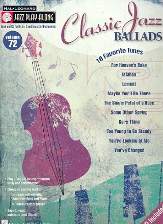 Classic Jazz Ballads (+CD): 10 favorite tunes for all instruments