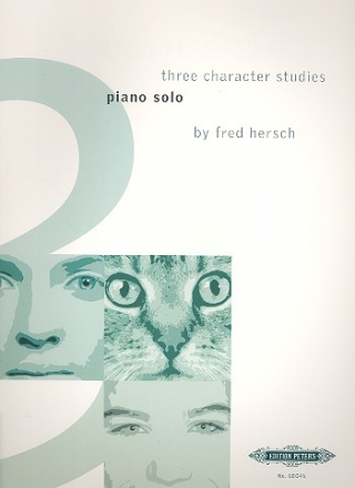 3 Character Studies for piano