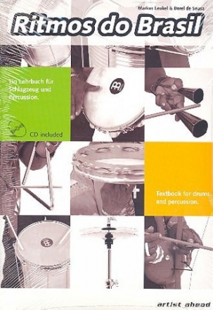 Ritmos do Brasil (+CD) - ein Lehrbuch  fr Schlagzeug und Percussion (dt/en)