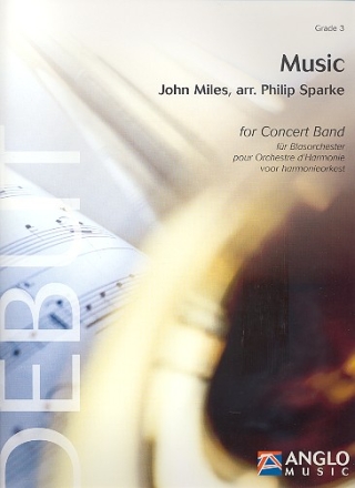 Music for concert band score and parts