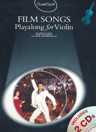 Film Songs (+CD): for violin Guest Spot Playalong