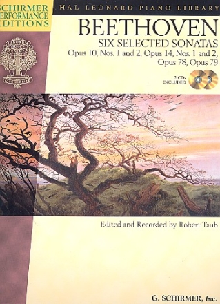 6 selected Sonatas (+ Online-Audio) for piano