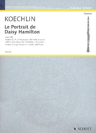 Le Portrait de Daisy Hamilton op. 140 Heft 5 fr Klarinette und Klavier