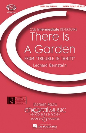 There is a Garden fr Chor unisono und Klavier Chorpartitur