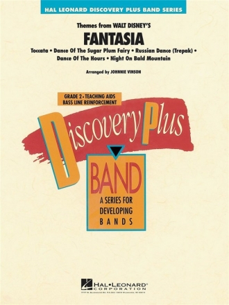 Fantasia: themes for concert band score and parts