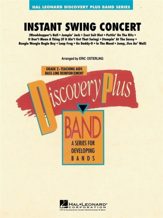 Instant Swing Concert: for concert band score and parts