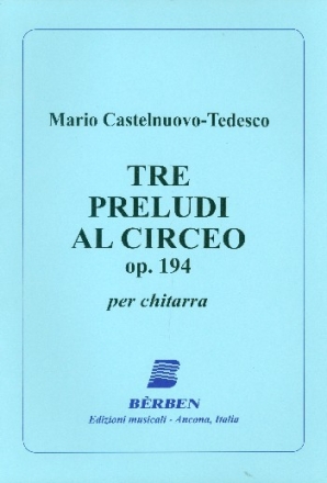 3 preludi al circeo op. 194 per chitarra