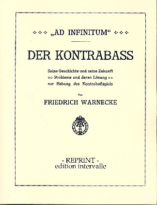 Der Kontrabass  Reprint