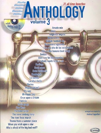 Anthology vol.3 (+CD): for flute