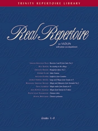 Real Repertoire for violin and piano