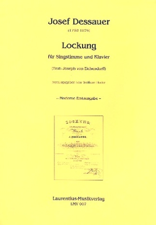 Lockung fr Gesang und Klavier