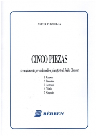 5 piezas per violoncello e pianoforte