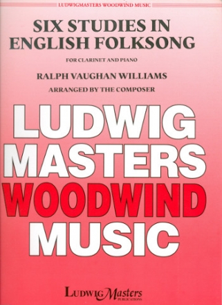 6 Studies in English Folksong for clarinet and piano