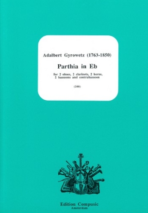 Parthia in Es fr 2 Oboen, 2 Klarinetten, 2 Hrner, 2 Fagotte und Kontrafagott Partitur und Stimmen