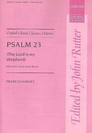 The Lord is my Shepherd for female chorus and piano score (dt/en)