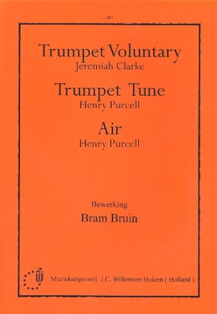 Trumpet Voluntary (Clarke)  and Trumpet Tune (Purcell) for organ