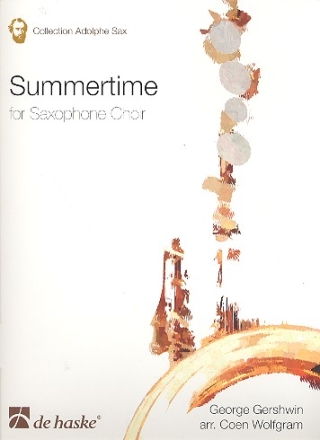 Summertime fr Saxophon-Ensemble Partitur und Stimmen falsche Nummer aufgedruckt