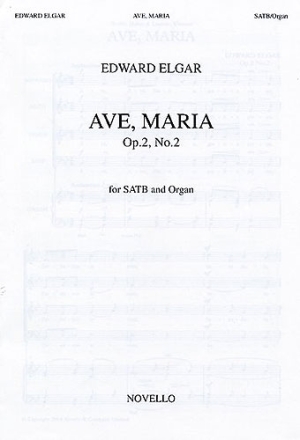 Ave Maria op.2,2 fr gem Chor und Orgel Partitur