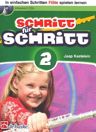 Schritt fr Schritt Band 2 (+ 2 CD's) fr Flte