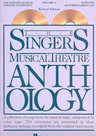 The Singer's Musical Theatre Anthology vol.2 for soprano 2 CD's