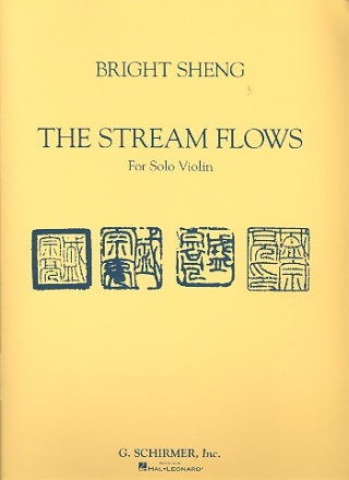 The Stream flows for violin solo