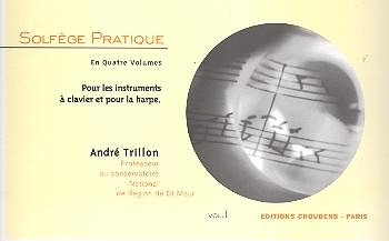 Solfge pratique vol.1 pour les instruments  clavier et pour harpe