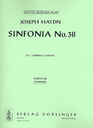 Sinfonie Nr.38 Hob.I:38 fr Orchester Stimmenset (Streicher 4-3-2-3)