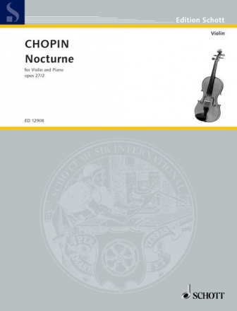 Nocturne op.27,2 fr Violine und Klavier