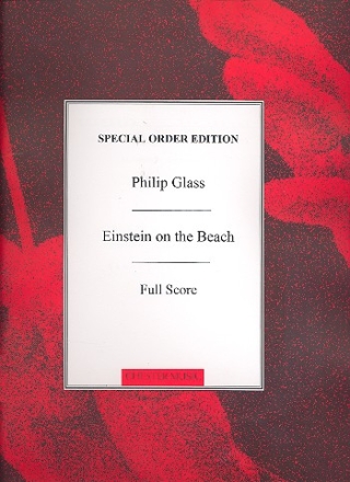 Einstein on the Beach score Groformat