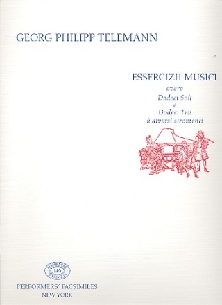 Essercizii Musici  diversi stromenti parti