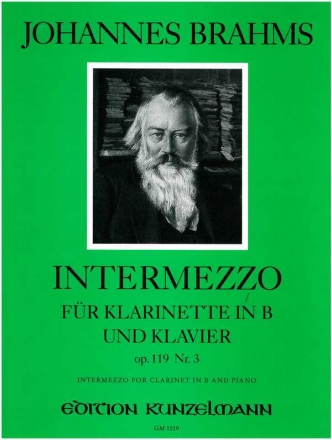 Intermezzo op.119,3 fr Klarinette und Klavier