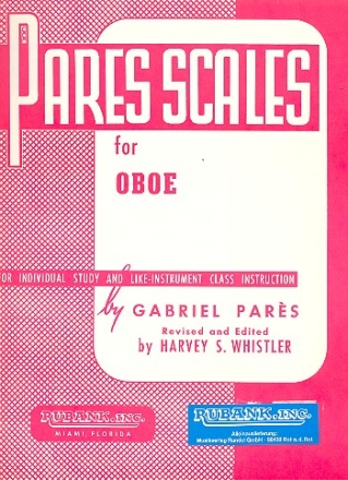 Scales for oboe