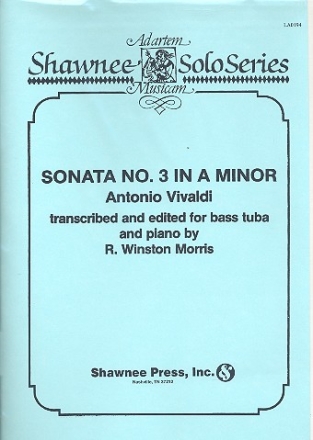 Sonata in a Minor no.3 for bass tuba and piano