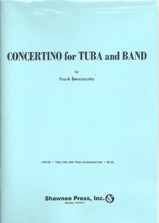 Concertino for Tuba and Band for tuba and piano