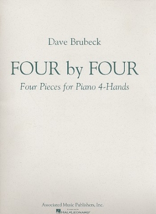 Four by Four 4 pieces for piano 4 hands score