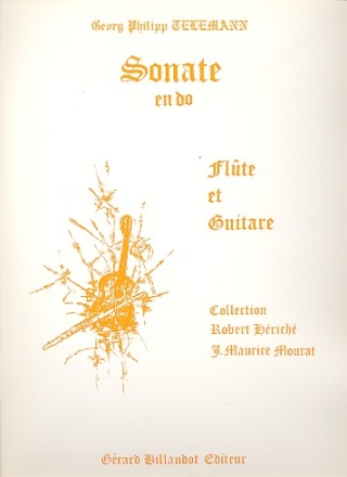 Sonate en do pour flte et guitare