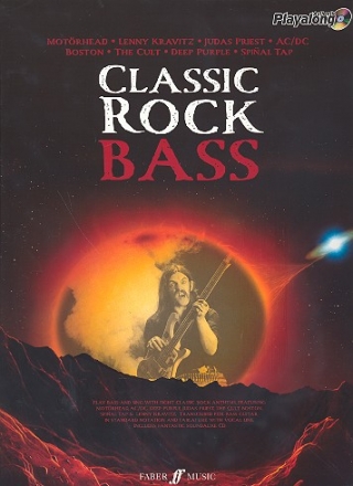 Classic Rock Bass (+CD): songbook vocal/bass/tab authentic playalong