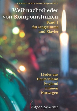 Weihnachtslieder von Komponistinnen Band 1 fr Gesang und Klavier