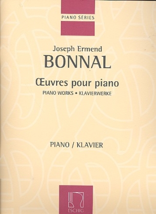 Oeuvres  pour piano