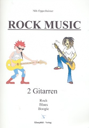 Rock Music - fr 2 Gitarren Spielpartitur