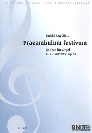 Prambulum festivum Es-Dur op.64,4b fr Orgel