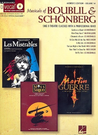 Musicals of Boublil and Schnberg (+CD) Songbook melody line and lyrics